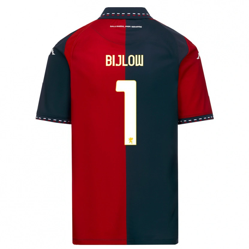 Danxen Kid Justin Bijlow #1 Red Black White Home Jersey 2026/27 T-Shirt