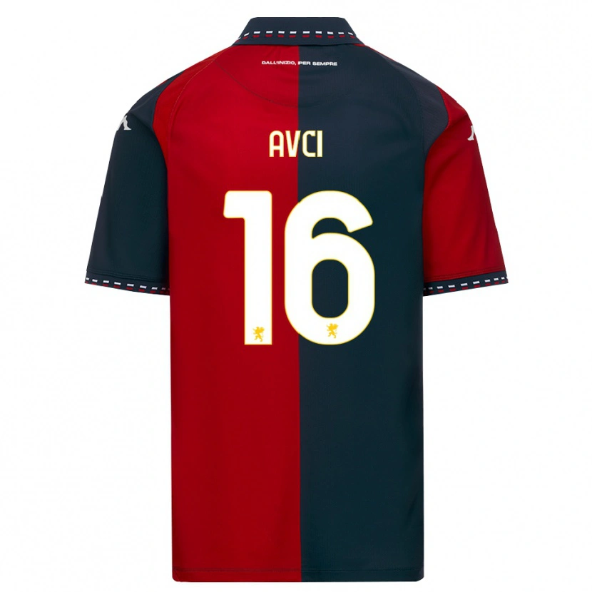 Danxen Kid Bora Avci #16 Red Black White Home Jersey 2026/27 T-Shirt