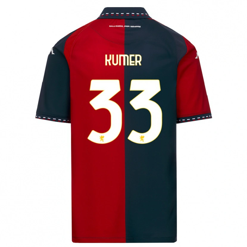 Danxen Kid Alin Kumer Celik #33 Red Black White Home Jersey 2026/27 T-Shirt
