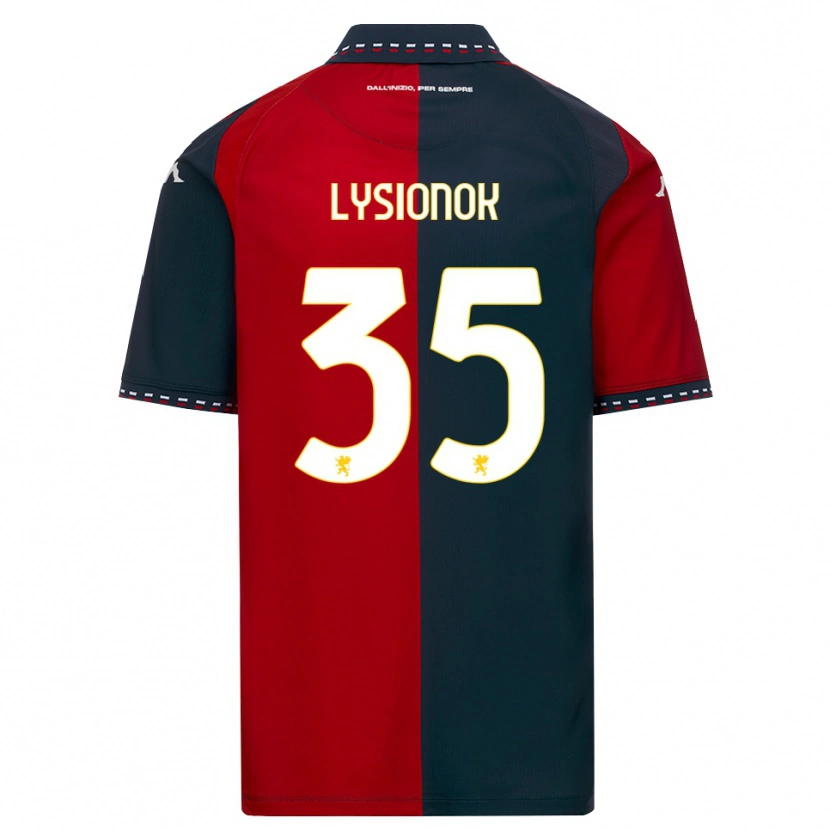 Danxen Kid Ernestas Lysionok #35 Red Black White Home Jersey 2026/27 T-Shirt