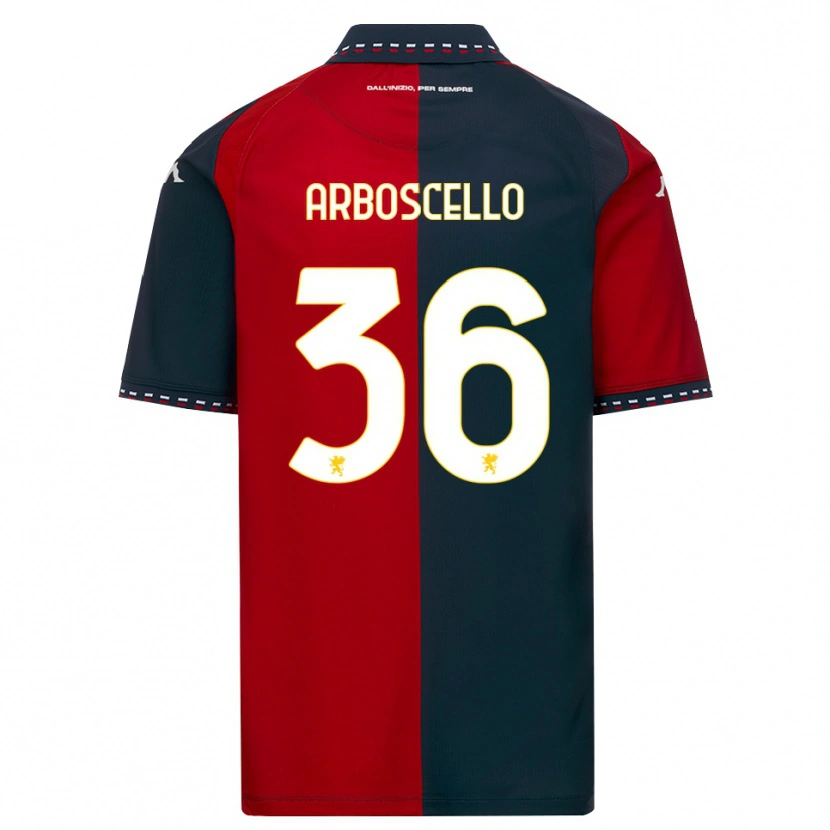 Danxen Kid Riccardo Arboscello #36 Red Black White Home Jersey 2026/27 T-Shirt