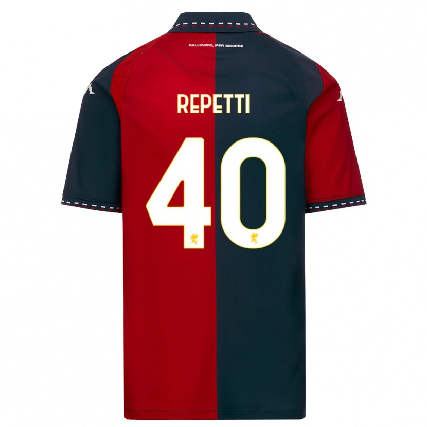 Danxen Kid Chiara Repetti #40 Red Black White Home Jersey 2026/27 T-Shirt