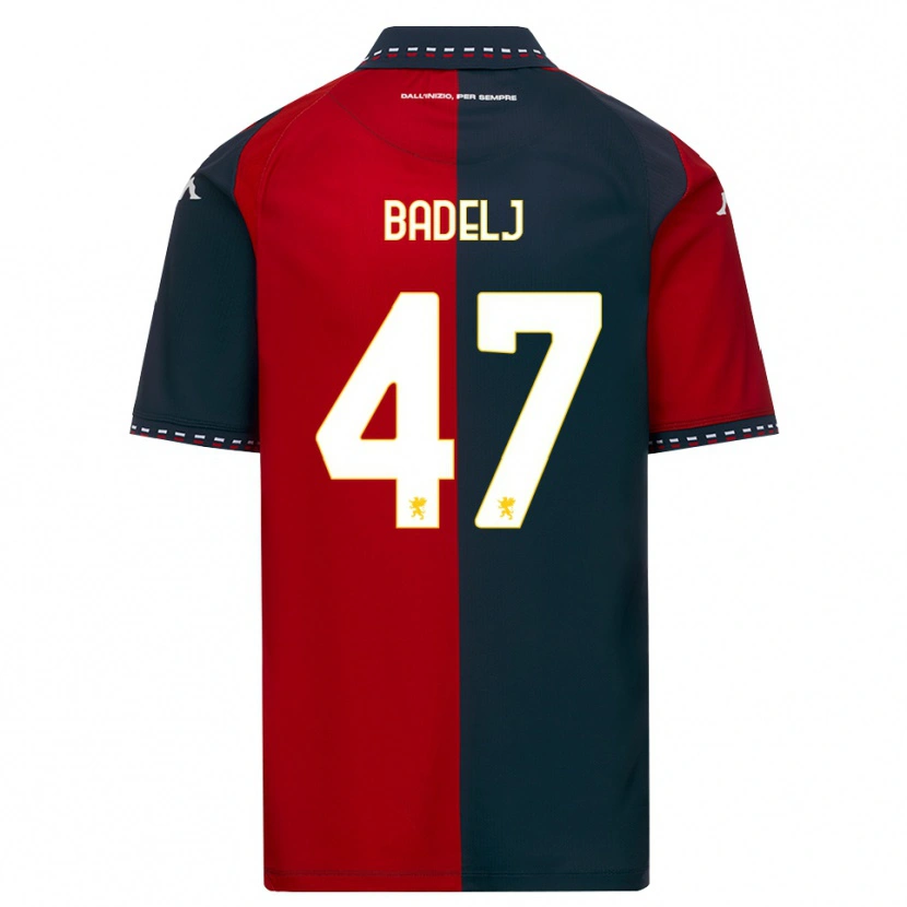 Danxen Kid Milan Badelj #47 Red Black White Home Jersey 2026/27 T-Shirt