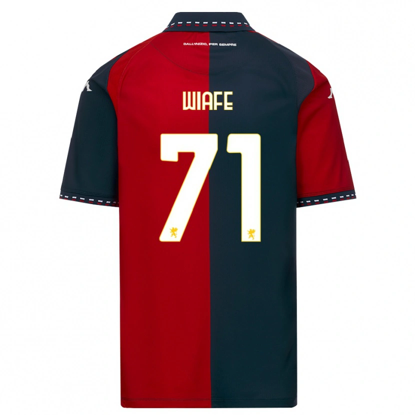 Danxen Kid Samuel Wiafe #71 Red Black White Home Jersey 2026/27 T-Shirt