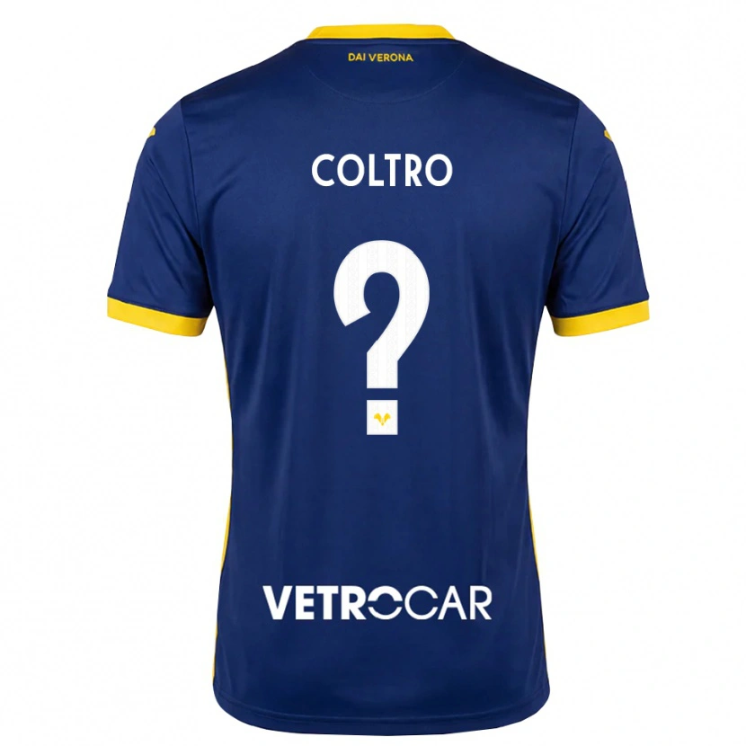 Danxen Kid Christian Coltro #0 Royal Blue Yellow White Home Jersey 2026/27 T-Shirt