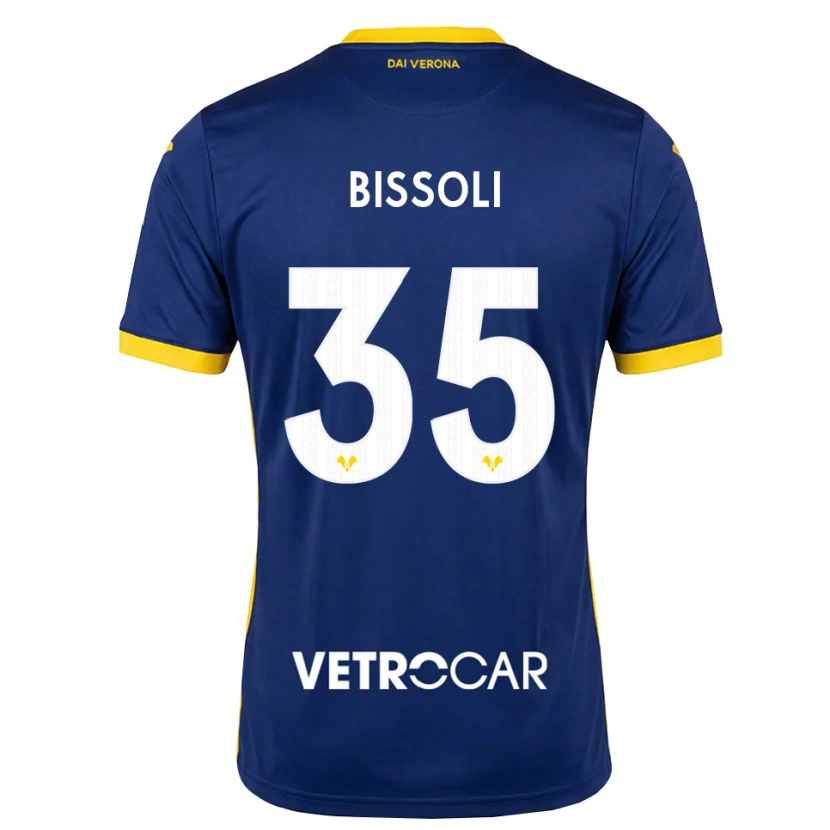 Danxen Kid Noemí Bissoli #35 Royal Blue Yellow White Home Jersey 2026/27 T-Shirt