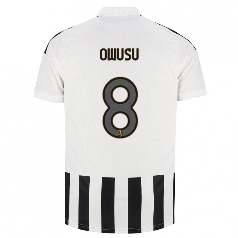 Danxen Kid Augusto Owusu #8 Black White Brown Home Jersey 2026/27 T-Shirt