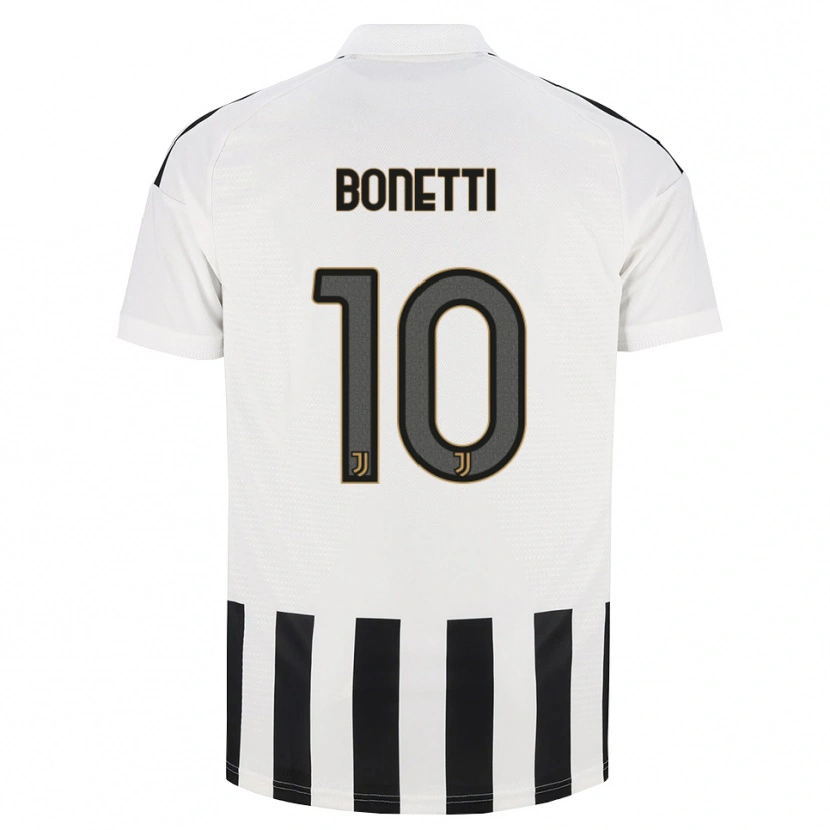 Danxen Kid Andrea Bonetti #10 Black White Brown Home Jersey 2026/27 T-Shirt