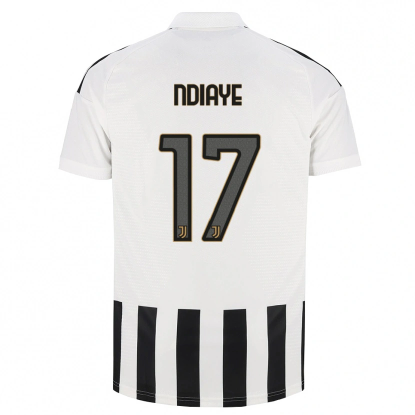 Danxen Kid Modou Ndiaye #17 Black White Brown Home Jersey 2026/27 T-Shirt
