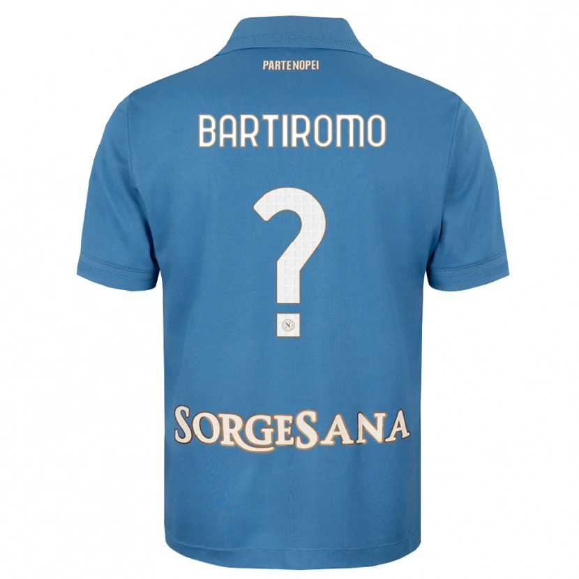 Danxen Kid Niccolo Bartiromo #0 Haze Blue White Home Jersey 2026/27 T-Shirt