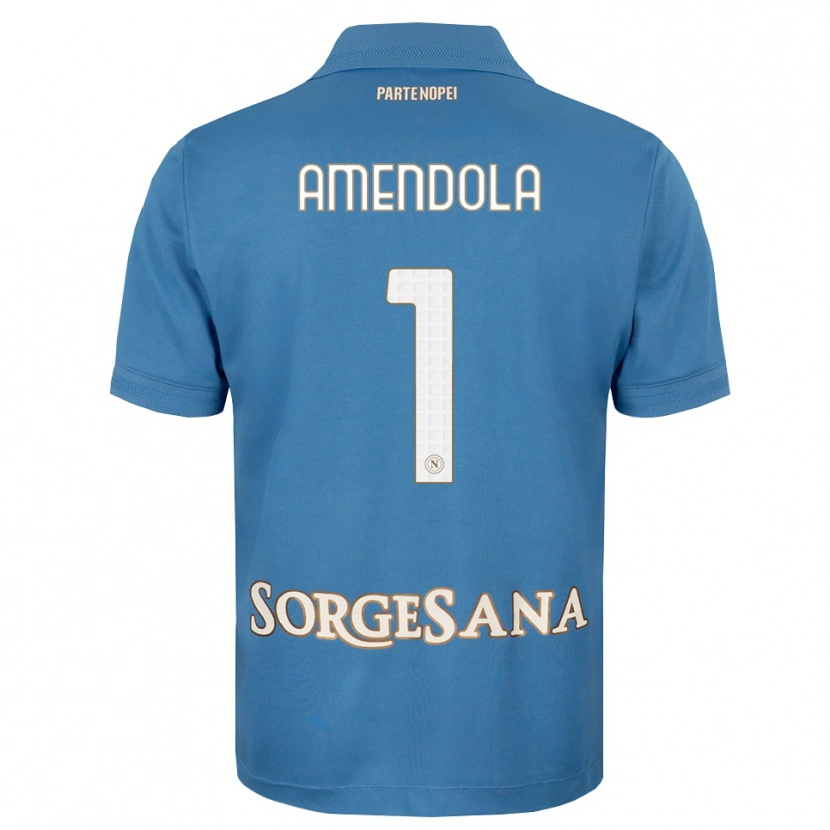 Danxen Kid Antonio Amendola #1 Haze Blue White Home Jersey 2026/27 T-Shirt