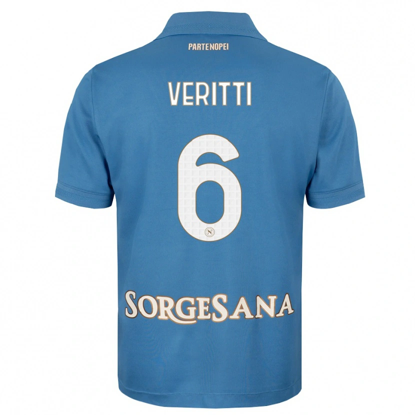 Danxen Kid Federica Veritti #6 Haze Blue White Home Jersey 2026/27 T-Shirt