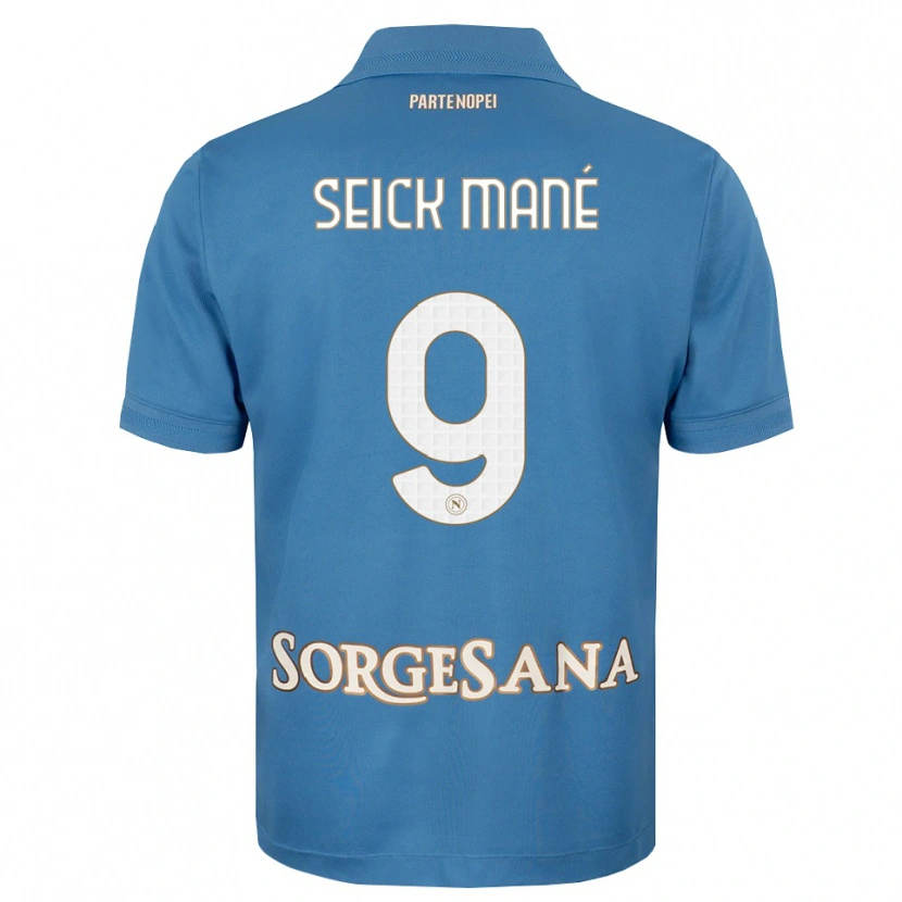 Danxen Kid Mohamed Seick Mané #9 Haze Blue White Home Jersey 2026/27 T-Shirt