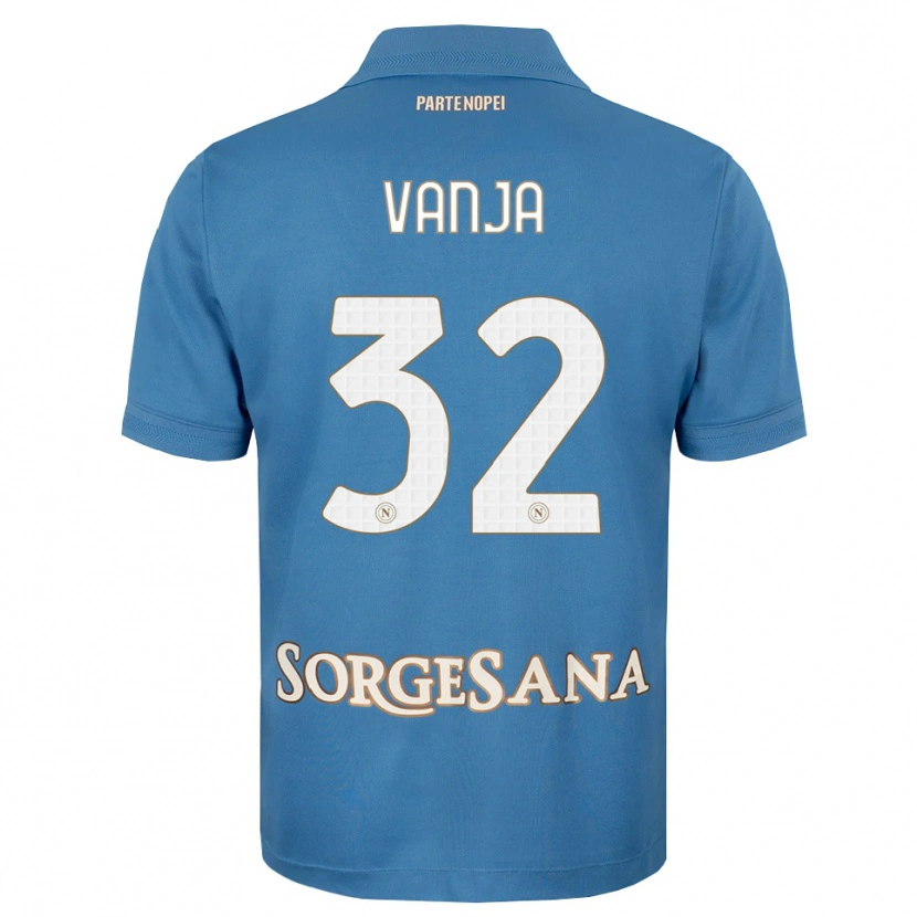 Danxen Kid Vanja Milinković-Savić #32 Haze Blue White Home Jersey 2026/27 T-Shirt