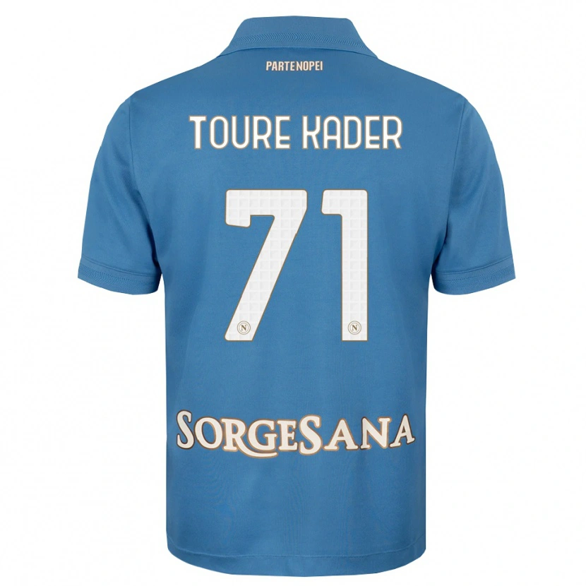 Danxen Kid Aziz Toure Kader #71 Haze Blue White Home Jersey 2026/27 T-Shirt