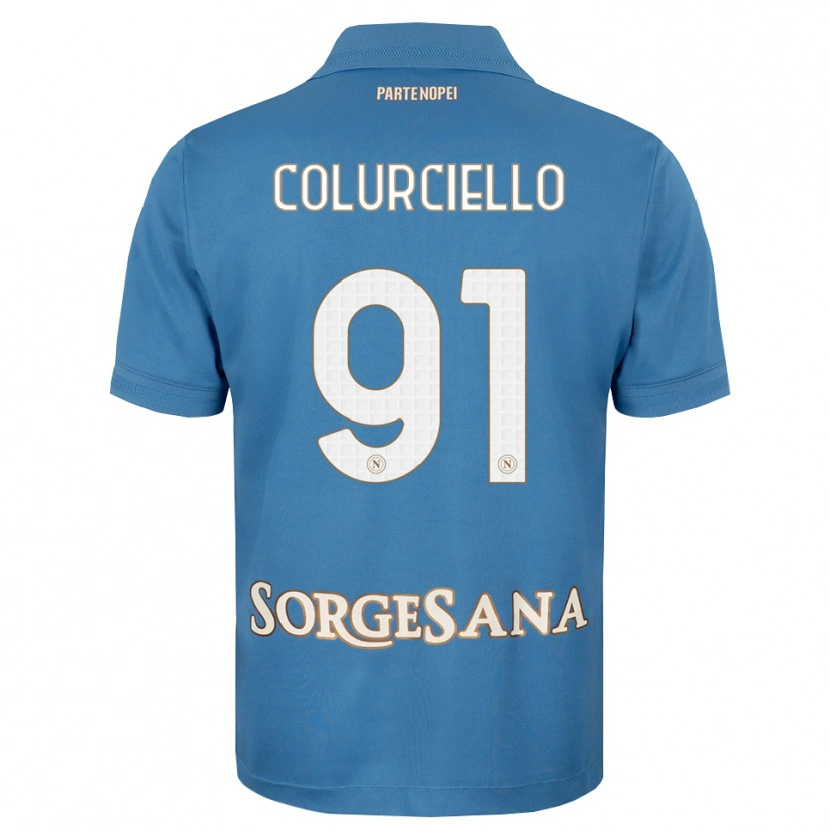 Danxen Kid Cristian Colurciello #91 Haze Blue White Home Jersey 2026/27 T-Shirt