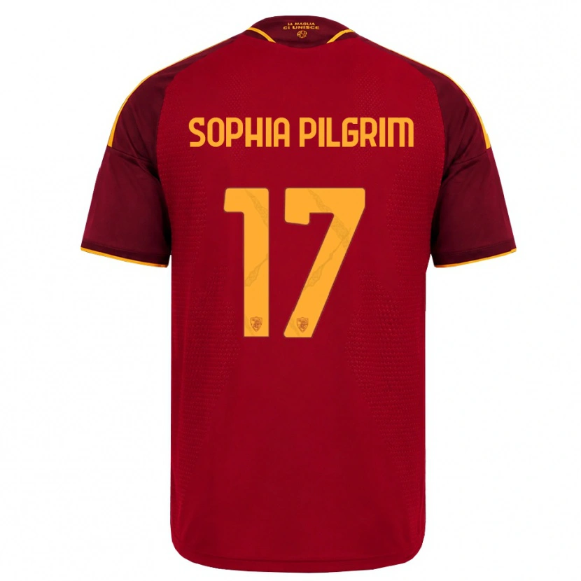 Danxen Kid Alayah Sophia Pilgrim #17 Red Golden Yellow Home Jersey 2026/27 T-Shirt