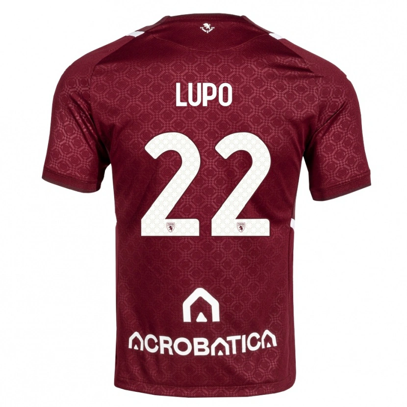 Danxen Kid Enrica Lupo #22 Burgundy White Home Jersey 2026/27 T-Shirt