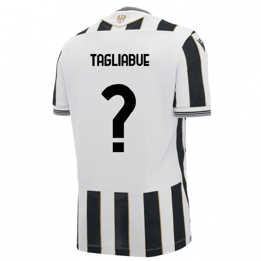 Danxen Kid Tommaso Tagliabue #0 Black White Pink Home Jersey 2026/27 T-Shirt