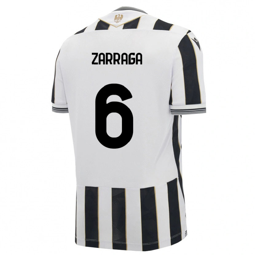 Danxen Kid Oier Zarraga #6 Black White Pink Home Jersey 2026/27 T-Shirt