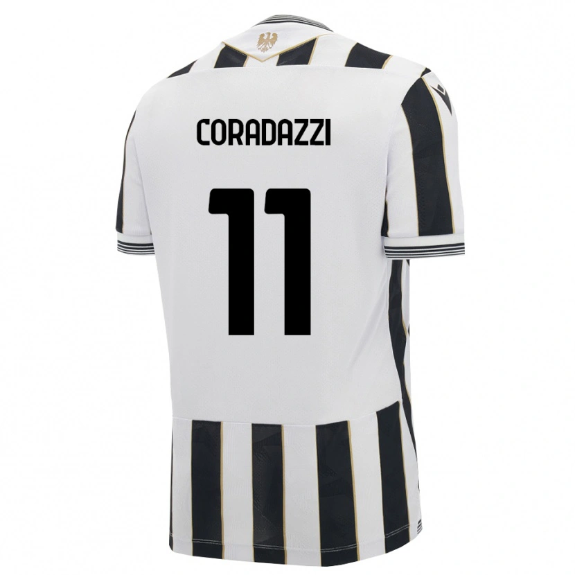 Danxen Kid Niccolò Coradazzi #11 Black White Pink Home Jersey 2026/27 T-Shirt