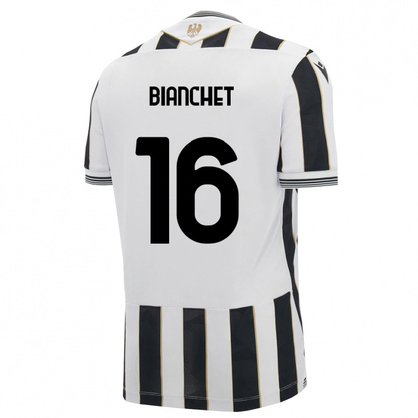 Danxen Kid Alessandro Bianchet #16 Black White Pink Home Jersey 2026/27 T-Shirt