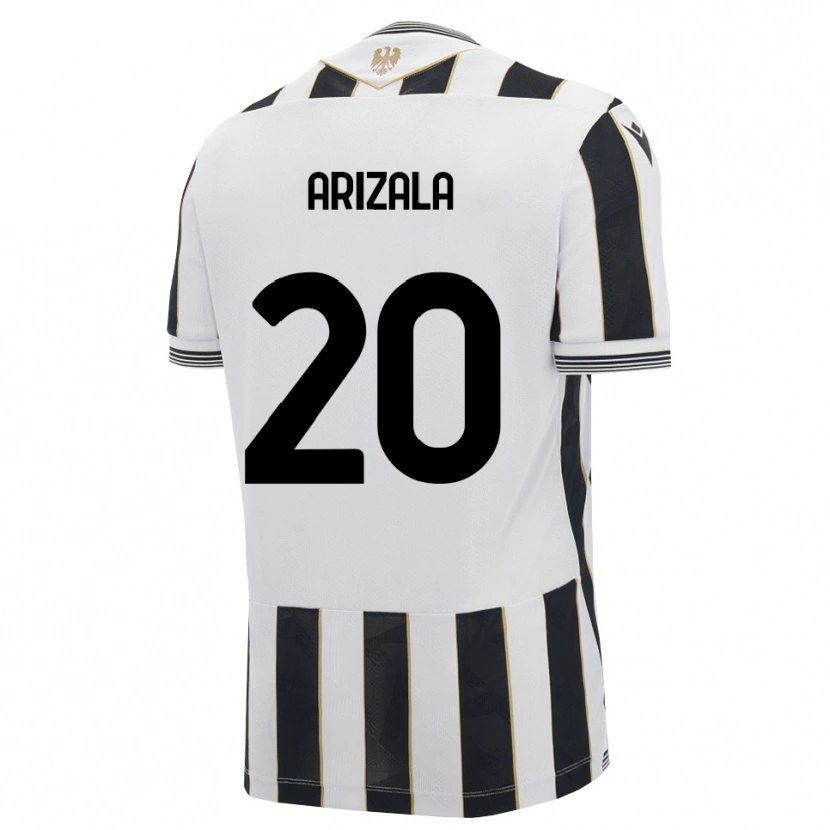 Danxen Kid Juan Arizala #20 Black White Pink Home Jersey 2026/27 T-Shirt