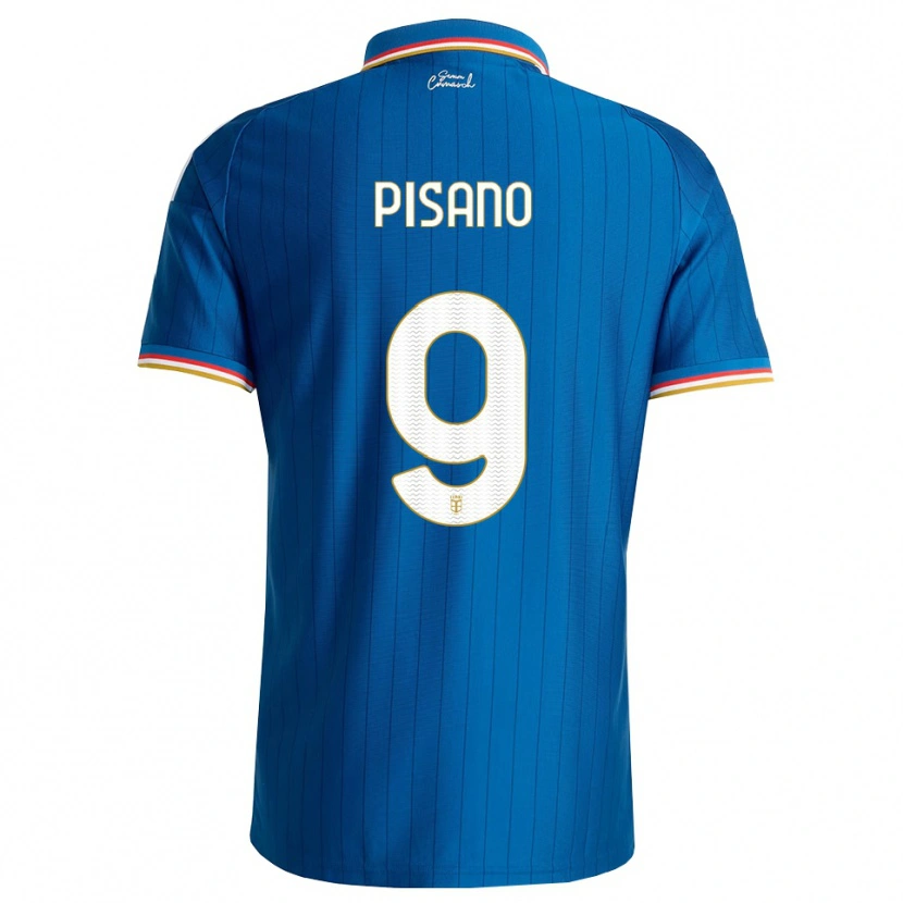 Danxen Kid Manuel Pisano #9 Blue White Red Home Jersey 2026/27 T-Shirt