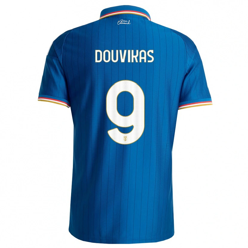 Danxen Kid Anastasios Douvikas #9 Blue White Red Home Jersey 2026/27 T-Shirt