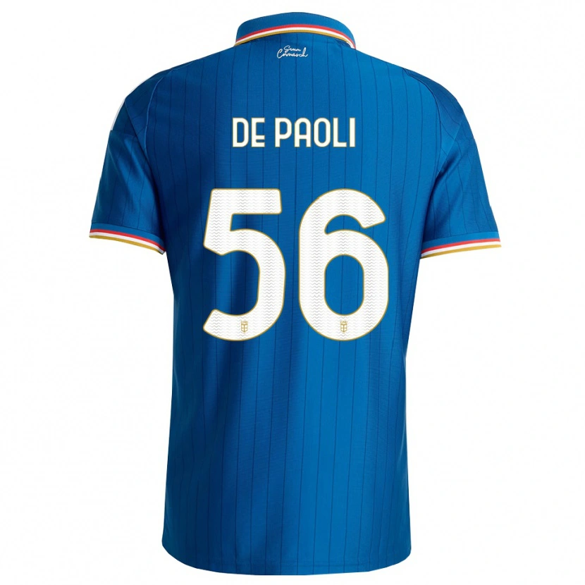 Danxen Kid Cristiano De Paoli #56 Blue White Red Home Jersey 2026/27 T-Shirt