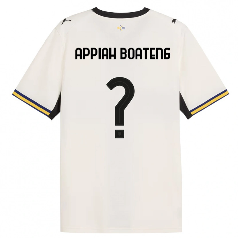 Danxen Kid Matthew Appiah Boateng #0 Off-White Black Yellow Home Jersey 2026/27 T-Shirt