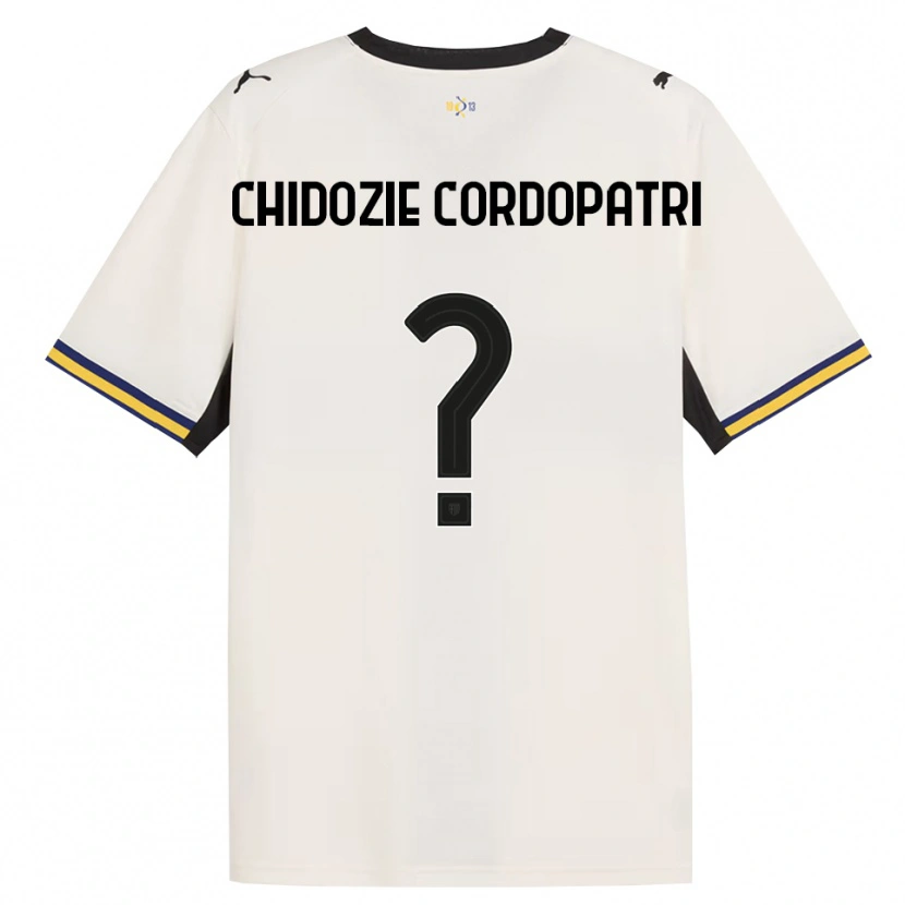 Danxen Kid Mark Chidozie Cordopatri #0 Off-White Black Yellow Home Jersey 2026/27 T-Shirt