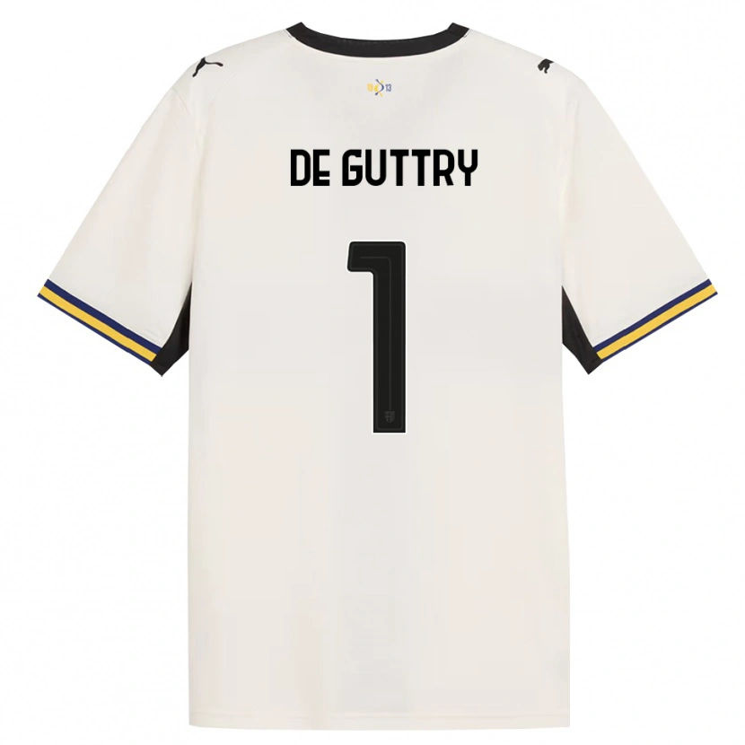 Danxen Kid Elia De Guttry #1 Off-White Black Yellow Home Jersey 2026/27 T-Shirt