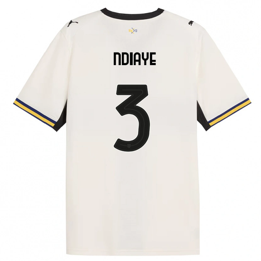 Danxen Kid Abdoulaye Ndiaye #3 Off-White Black Yellow Home Jersey 2026/27 T-Shirt