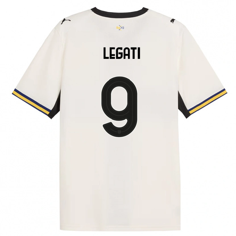 Danxen Kid Juri Legati #9 Off-White Black Yellow Home Jersey 2026/27 T-Shirt