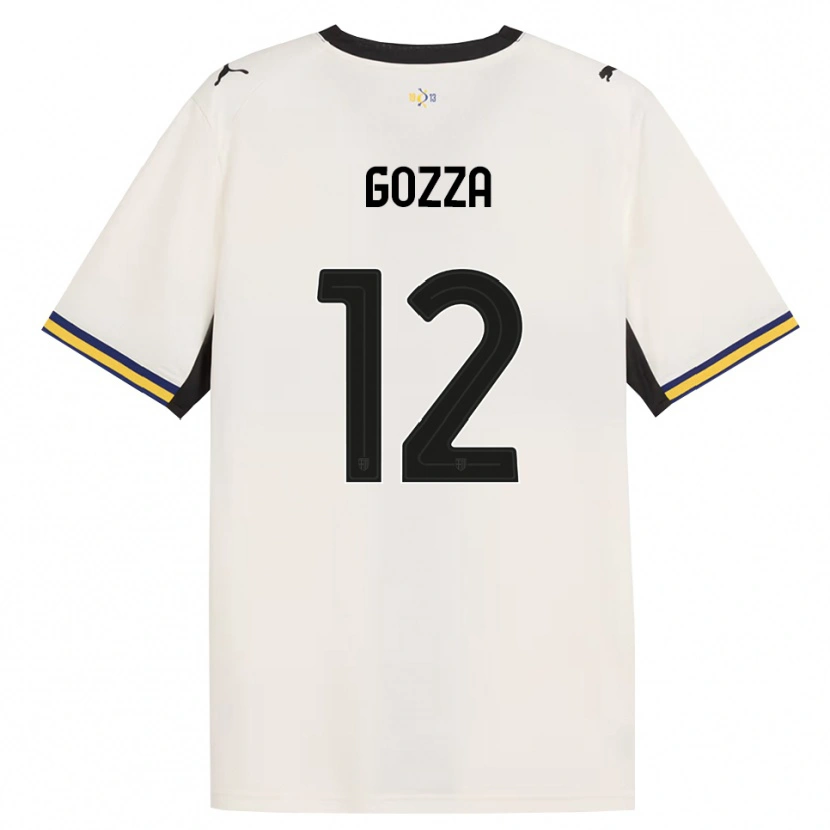 Danxen Kid Luca Gozza #12 Off-White Black Yellow Home Jersey 2026/27 T-Shirt