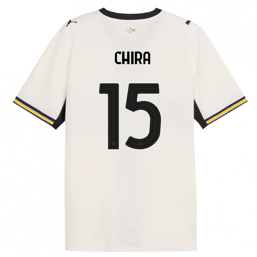 Danxen Kid Alessandro Chira #15 Off-White Black Yellow Home Jersey 2026/27 T-Shirt