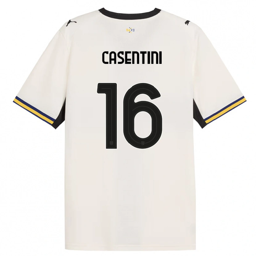 Danxen Kid Gabriele Casentini #16 Off-White Black Yellow Home Jersey 2026/27 T-Shirt