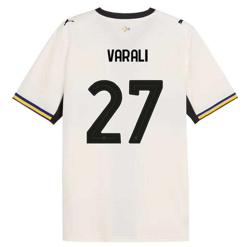Danxen Kid Ludovico Varali #27 Off-White Black Yellow Home Jersey 2026/27 T-Shirt