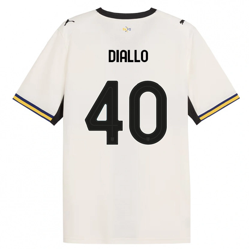 Danxen Kid Djibril Diallo #40 Off-White Black Yellow Home Jersey 2026/27 T-Shirt