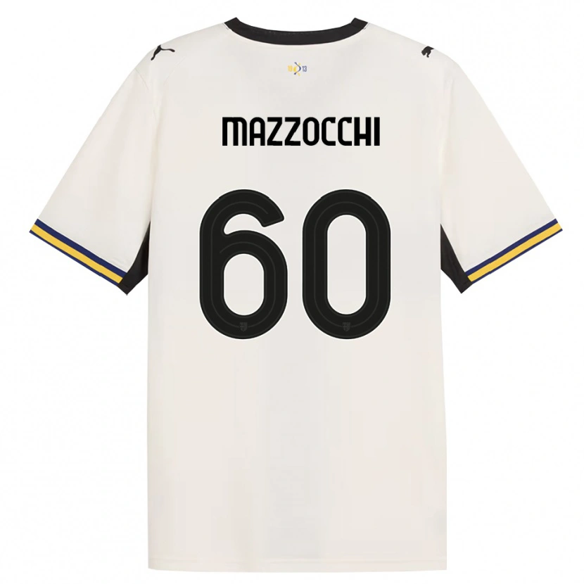 Danxen Kid Alessandro Mazzocchi #60 Off-White Black Yellow Home Jersey 2026/27 T-Shirt