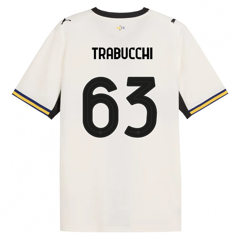 Danxen Kid Nicolas Trabucchi #63 Off-White Black Yellow Home Jersey 2026/27 T-Shirt