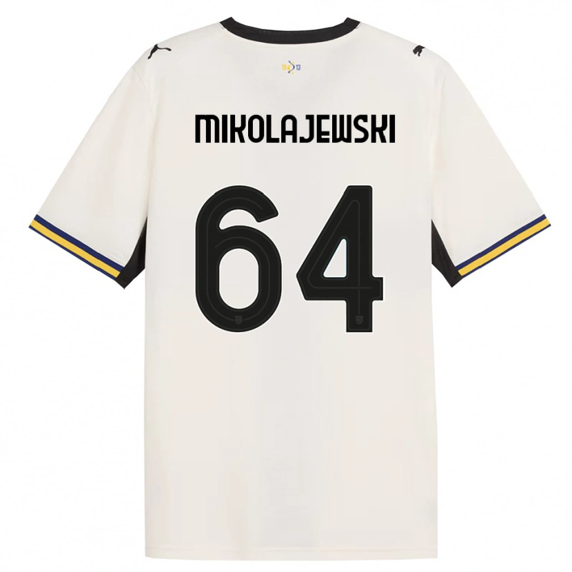 Danxen Kid Daniel Mikolajewski #64 Off-White Black Yellow Home Jersey 2026/27 T-Shirt