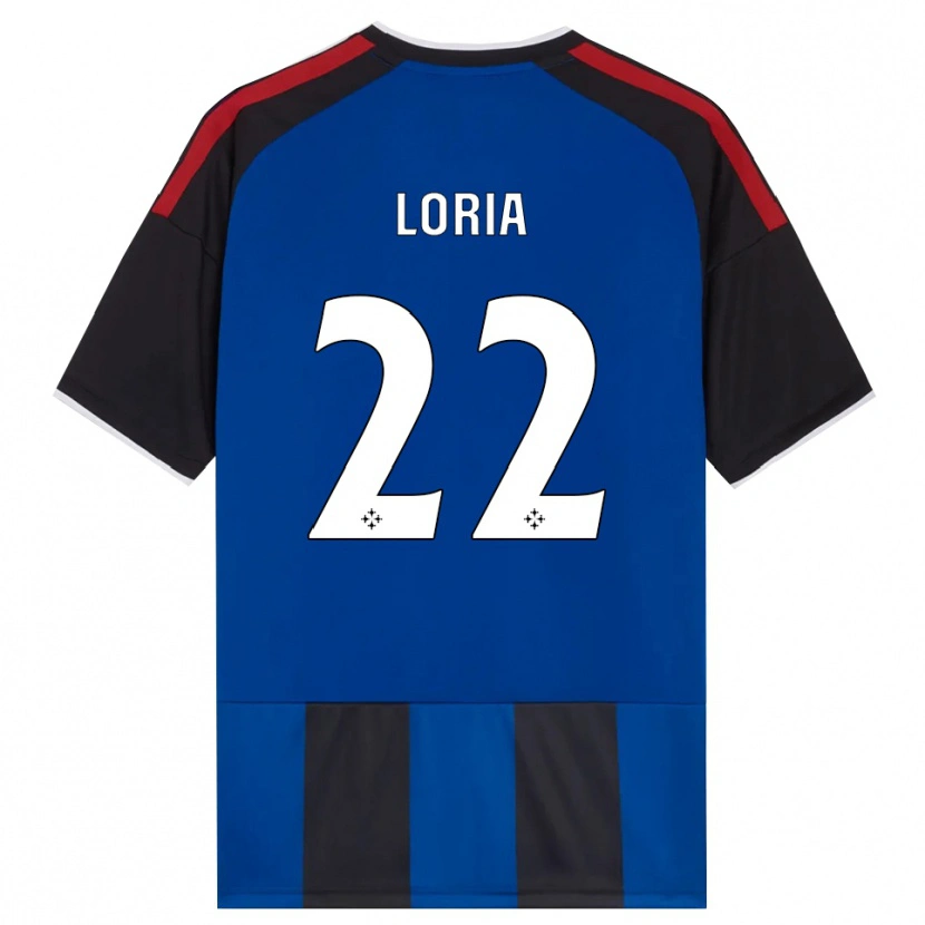 Danxen Kid Leonardo Loria #22 Black Red White Blue Home Jersey 2026/27 T-Shirt