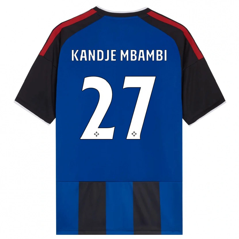 Danxen Kid Jeremy Mbambi #27 Black Red White Blue Home Jersey 2026/27 T-Shirt