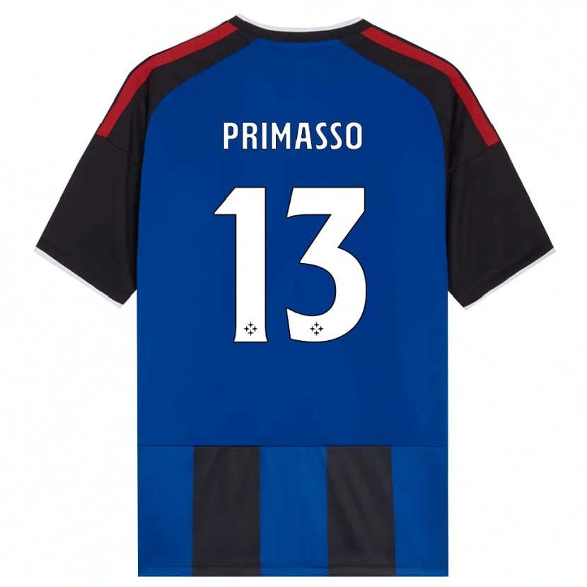 Danxen Kid Andrea Primasso #13 Black Red White Blue Home Jersey 2026/27 T-Shirt
