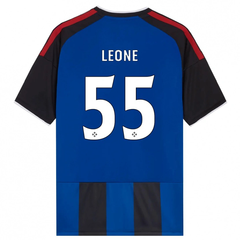 Danxen Kid Giuseppe Leone #55 Black Red White Blue Home Jersey 2026/27 T-Shirt
