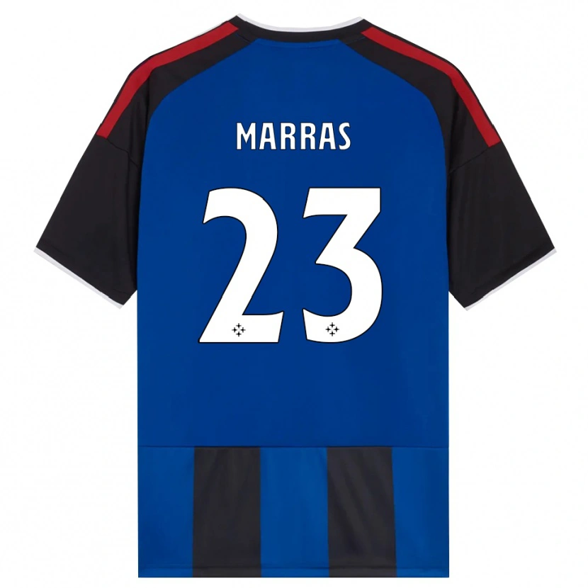 Danxen Kid Tommaso Marras #23 Black Red White Blue Home Jersey 2026/27 T-Shirt