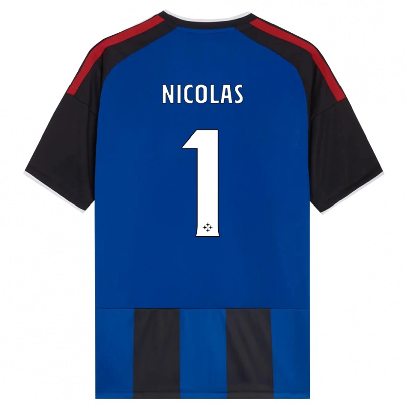 Danxen Kid Nicolas #1 Black Red White Blue Home Jersey 2026/27 T-Shirt
