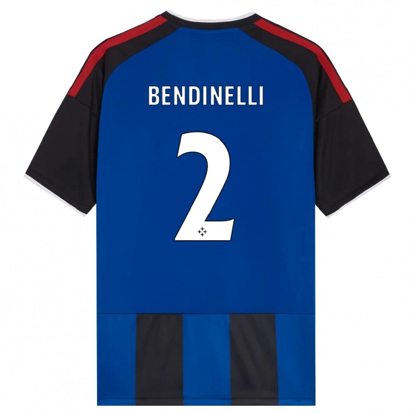 Danxen Kid Louis Bendinelli #2 Black Red White Blue Home Jersey 2026/27 T-Shirt
